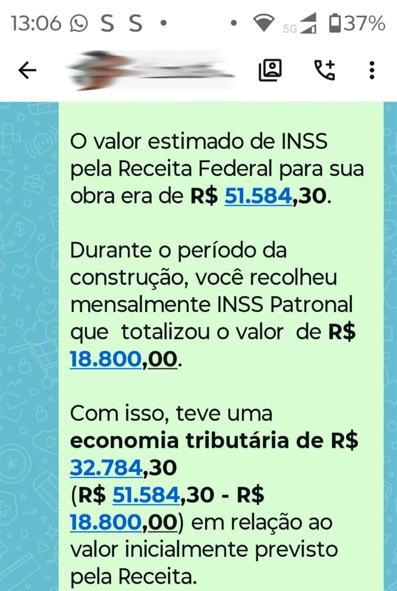 depoimentos casos reais redução de inss de obra anna paula araujo especialista em regularização de obra (2)